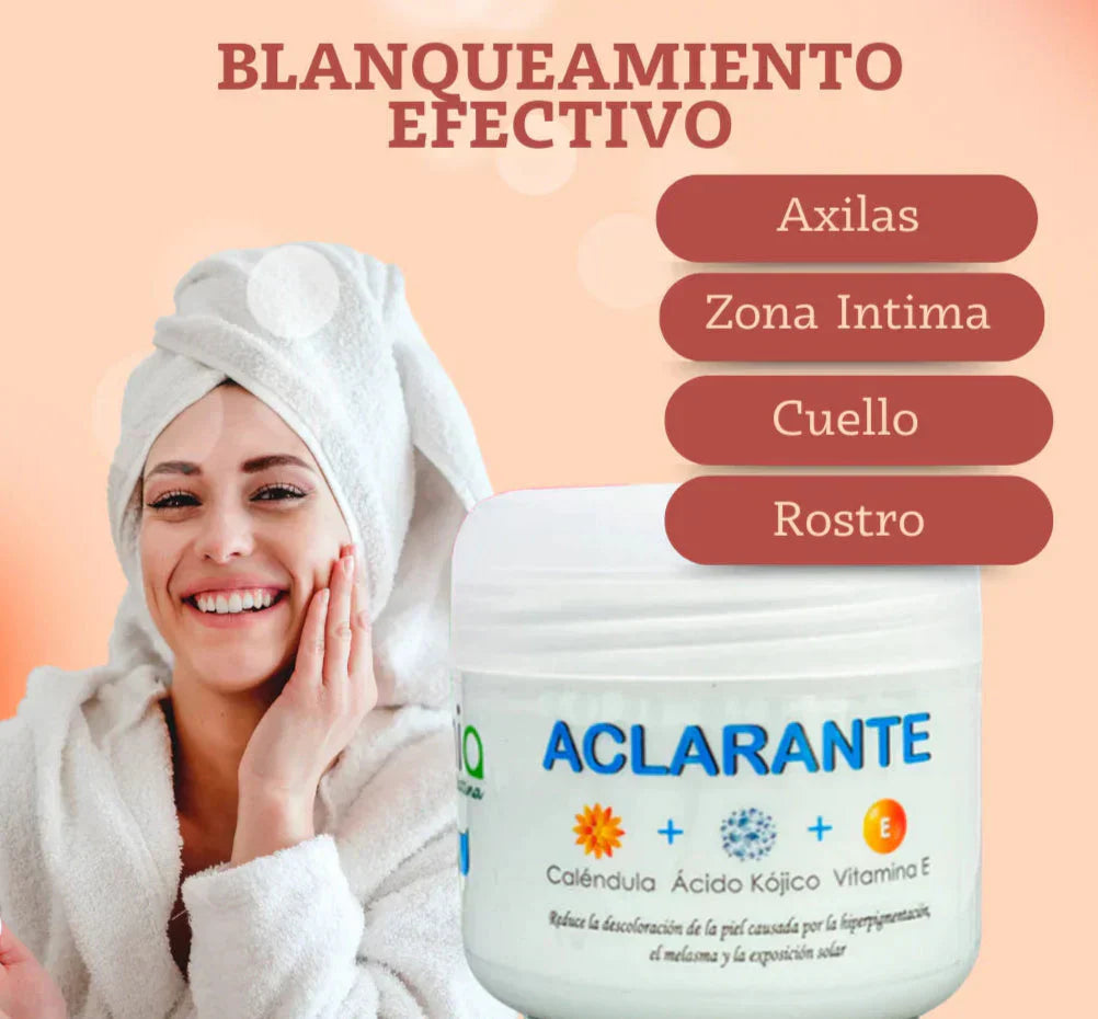 ¡Llévate 2 Cremas Aclarantes a Lps 949!