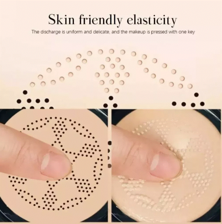 Base De Maquillaje Correctora Mushroom TUZ ¡Piel Perfecta al Instante!