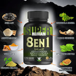 Cápsulas 8 en 1 - Shilajit Ashwagandha + Envio Gratis